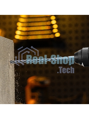 Бур по бетону Denzel цельная крестовая пластина, 10x265 мм, SDS PLUS