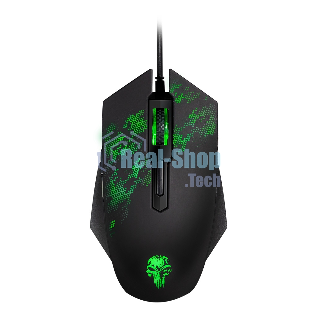 Мышь проводная игровая Smartbuy (SBM-744G-K) RUSH черная