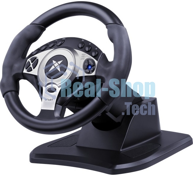 Игровой руль Defender Glazer черный