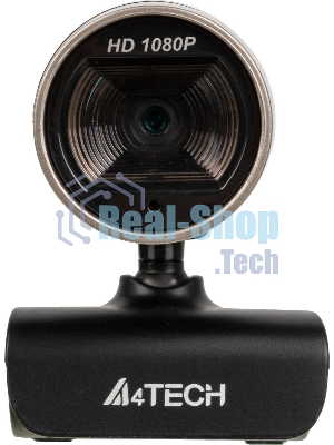 Веб-камера A4Tech PK-910H 1920x1080, 30 кадр/с, USB Type-A, микрофон (шумоподавление), универсальное крепление