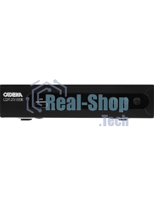 Приставка для цифрового ТВ Cadena CDT-2315SB черный, DVB-T2, DVB-T, HDMI, USB 2.0