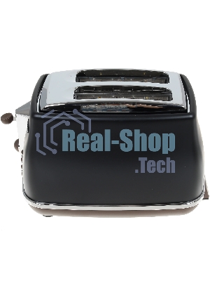 Тостер DeLonghi CTOV2103.BK черный, 900 Вт, 2 слота