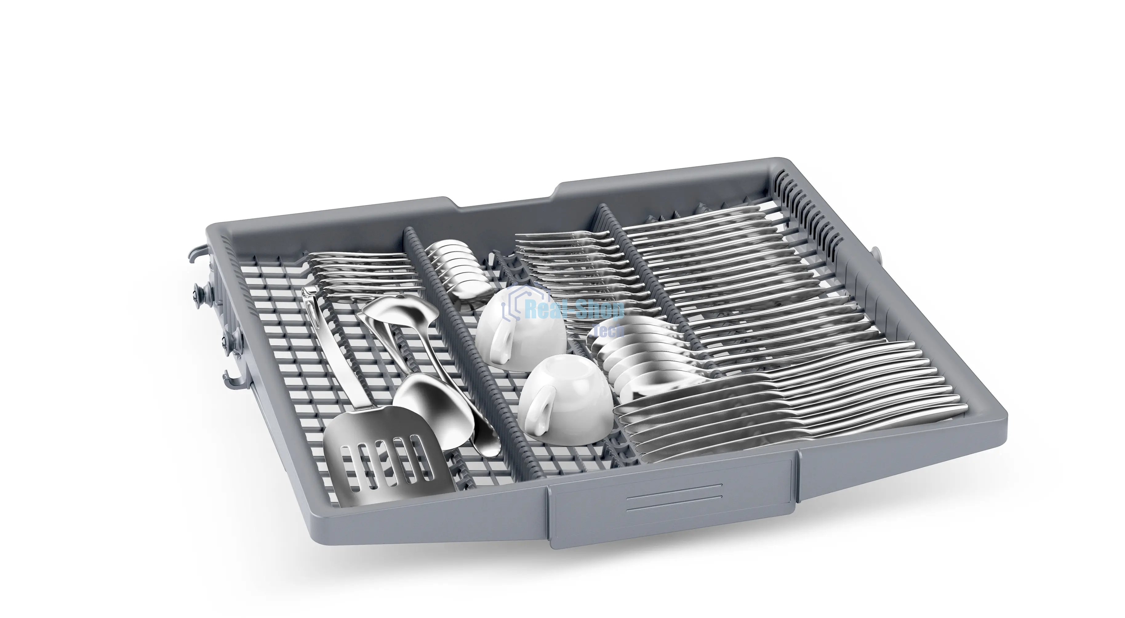 Посудомоечная машина Bosch SMP6EMI86Q, нержавеющая сталь, 60 см, 13 компл., сушка теплообменник, класс A