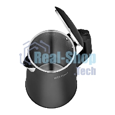 Чайник электрический Kitfort КТ-6188 1.6л. 1500Вт черный корпус: пластик