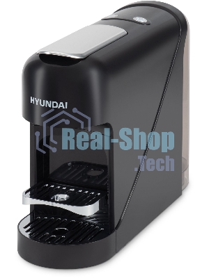 Кофеварка капсульная Hyundai HEM-2121 черный, исп. кофе - капсулы Nespresso, 0.9 л, 1400 Вт, 20 Бар.