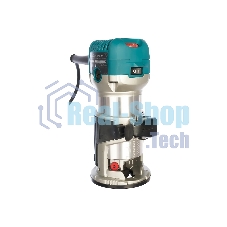 Фрезеры Makita RT0700CX2 Фрезер кромочный,710Вт,10000-30000об\м,цанга-6-8мм,1.8кг,сум,прям направляющая,погруж и накл подошвы