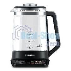 Чайник электрический Redmond KG220 1.7л. 2200 Вт, черный/хром