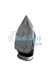 Утюг BBK ISE-2405 черный/серебро, 2400 Вт, 45 г/мин, 170 г/мин, 320 мл