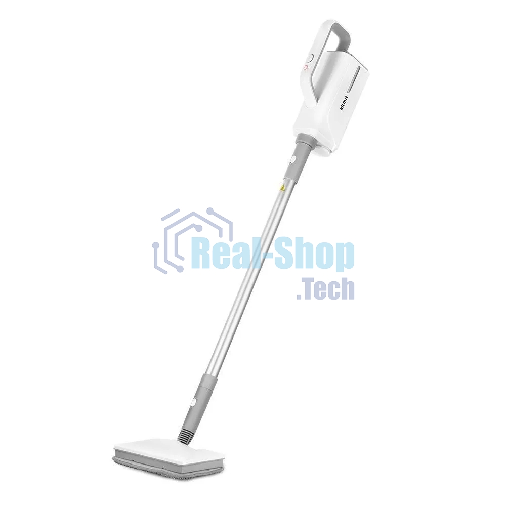 Швабра паровая Kitfort КТ-3942 1500Вт белый/серый