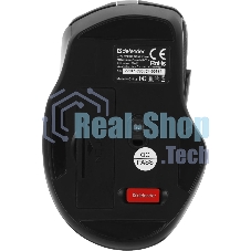 Мышь беспроводная Defender Prime MB-053 черный, 1600 dpi, радиоканал, USB, кнопки - 6