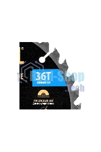 Пильный диск по дереву Denzel ф190 х 20 мм, 36 зубьев 733357