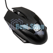 Мышь проводная Dialog Gan-Kata MGK-06U черный, 1600 dpi, USB, кнопки - 4