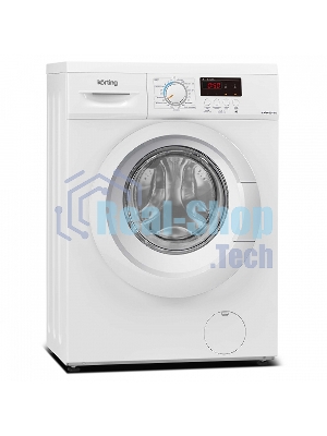 Стиральная машина Korting KWM 40B1060 белый, загрузка фронтальная 6 кг, 1000 об/мин, класс: А+