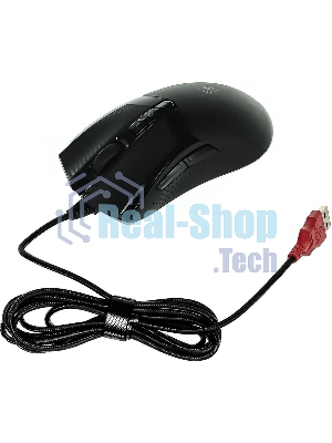 Мышь проводная A4Tech Bloody W90 Pro черный, 16000 dpi, USB, кнопки - 10
