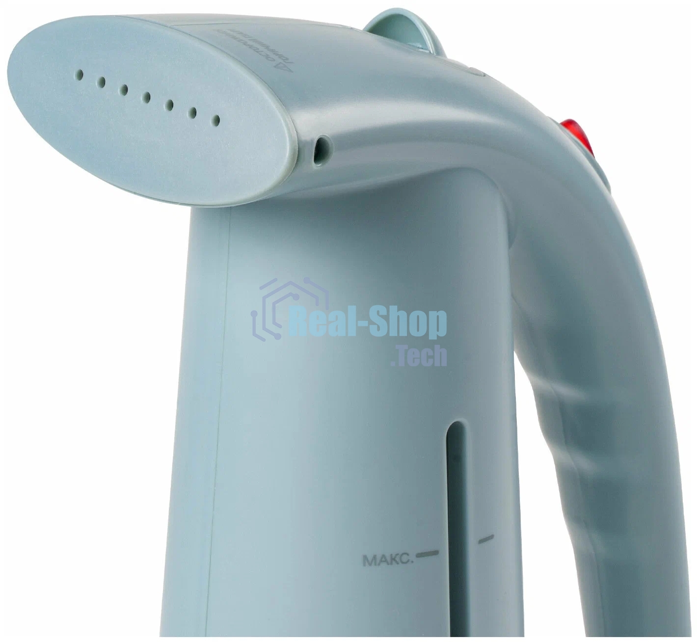 Отпариватель Galaxy Line GL 6196, синий, ручной, 700 Вт, контейнер для воды 150 мл