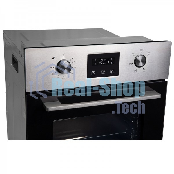 Духовой шкаф электрический встраиваемый Zigmund & Shtain E 145 S нержавеющая сталь