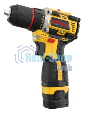 Дрель-шуруповерт аккумуляторная Edon AD-16BL, 20В, 2 АКБ, Кейс