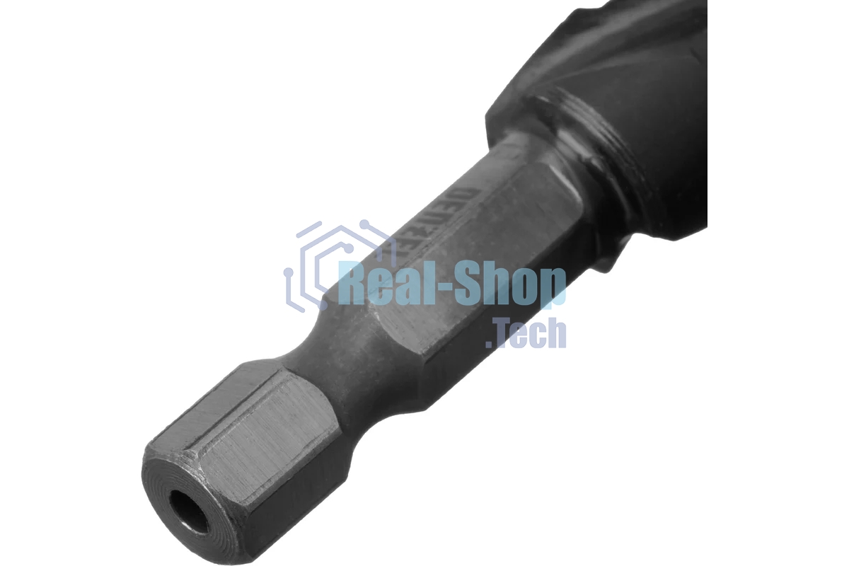 Сверло ступенчатое Denzel 4-5-6-7-8-9-10-11-12 мм, Р6М5, 6-гр. хвостовик 723602