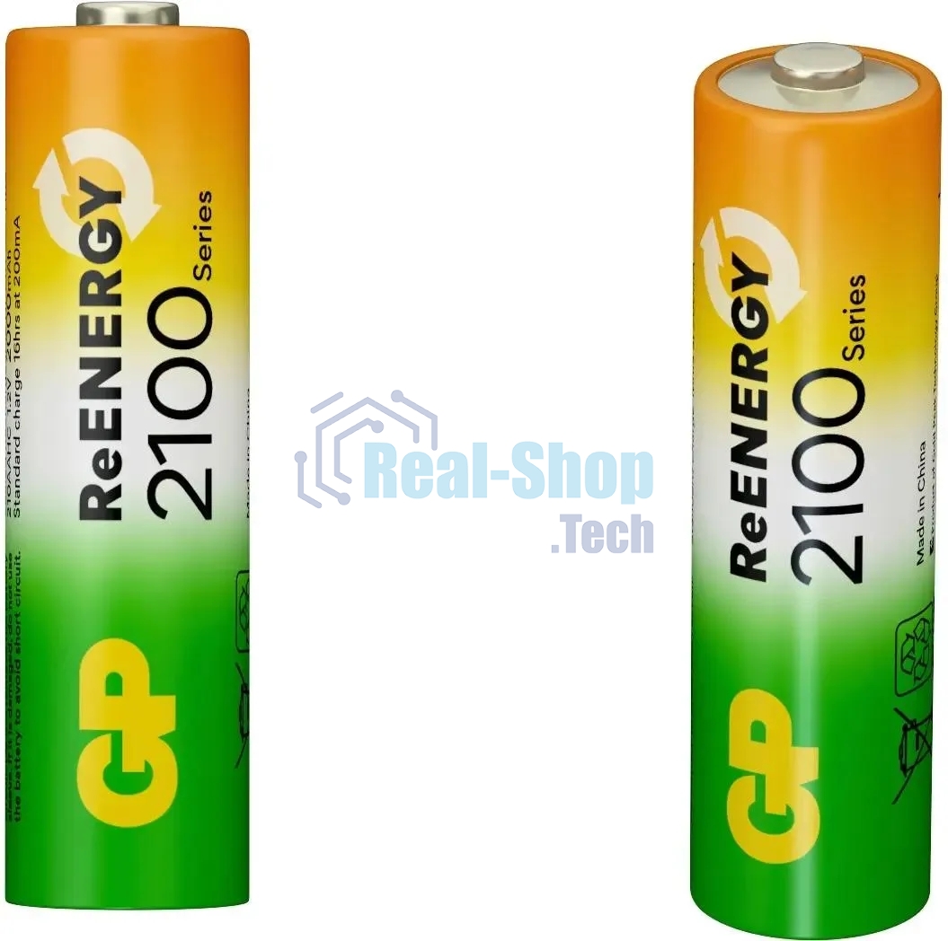 Аккумулятор GP 210AAHCRGY-2CRCB2 AA NiMH 2000mAh (2шт)