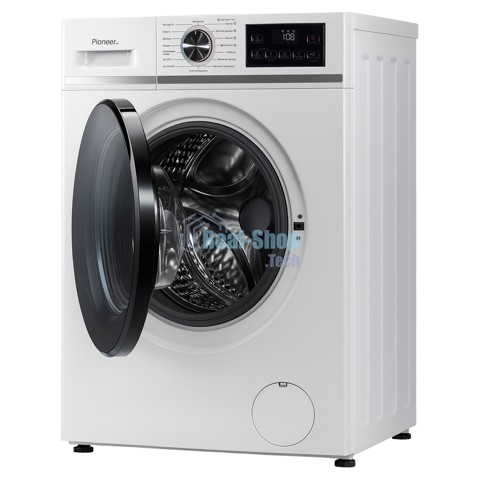 Стиральная машина Pioneer WM-127003WH белый, загрузка фронтальная 7 кг, 1200 об/мин, класс A