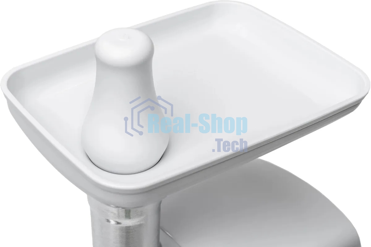 Мясорубка электрическая Candy CG-100 белый, 900 Вт, 2.2 кг/мин, реверс, защита от перегрузки, насадки - 4