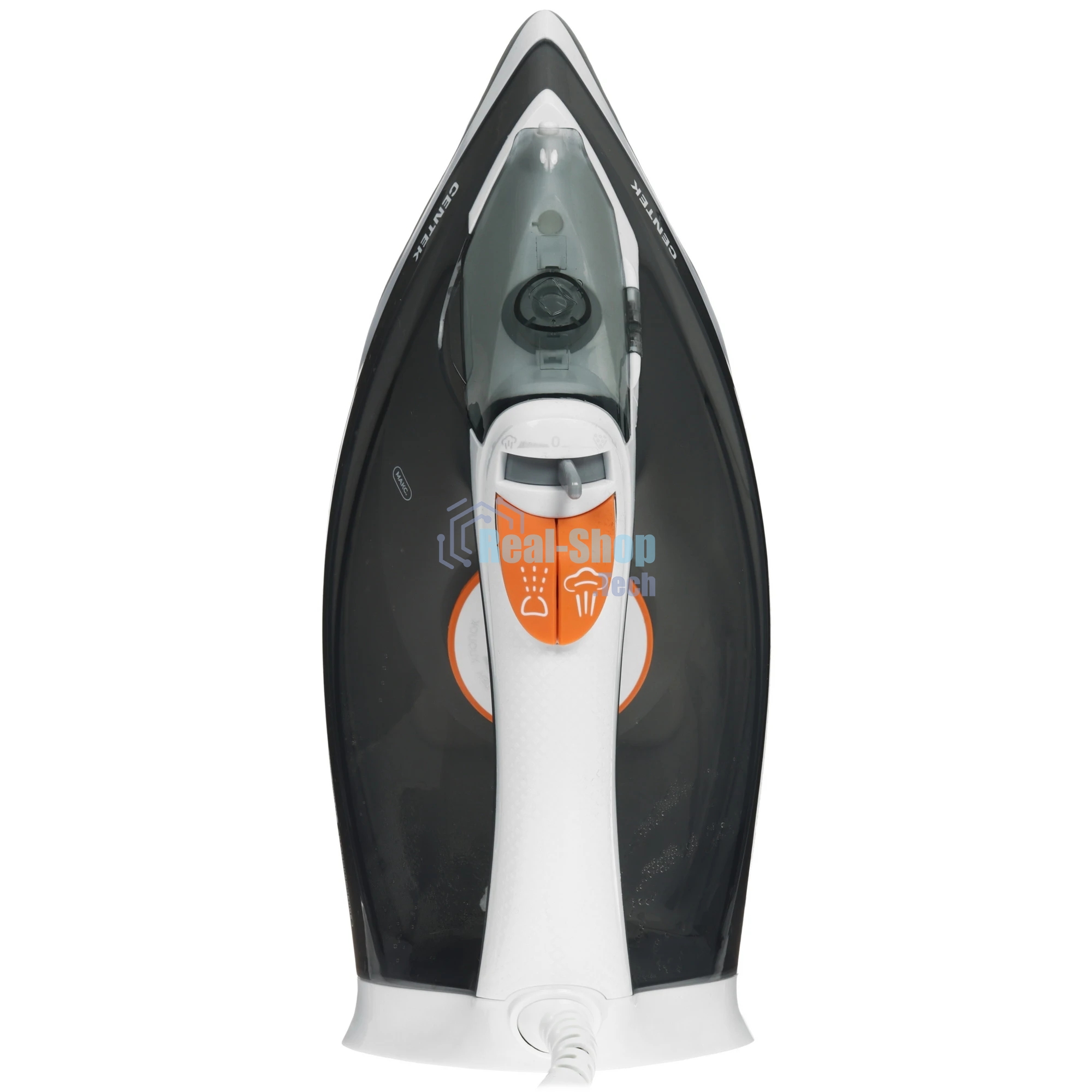 Утюг Centek CT-3301 белый/серый, 2800 Вт, 50 г/мин, 190 г/мин, 600 мл