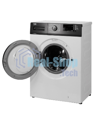 Стиральная машина Beko WHE5512BBW RUKZ BX B7SE4001000 7329810011 белый, загрузка фронтальная 5 кг, 1000 об/мин, класс A