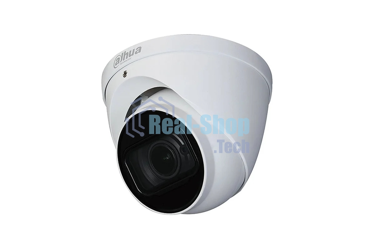 Камера видеонаблюдения Dahua DH-HAC-HDW1200TP-Z аналоговая, 2.1 Мп, 2.7-12 мм, белая