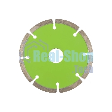 Диск алмазный Сибртех отрезной сегментный, 115 х 22,2 мм, сухая резка
