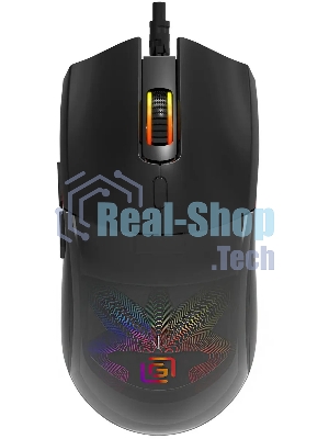 Мышь проводная Oklick 714GM черный, 3200 dpi, USB, кнопки - 7