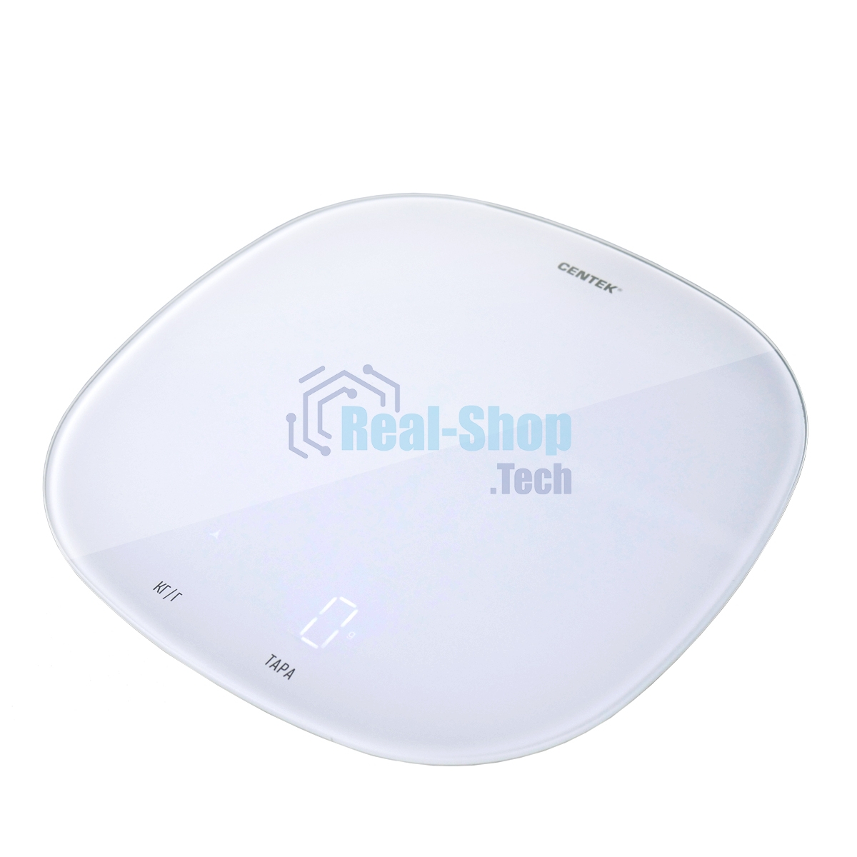 Весы кухонные CENTEK CT-2482 LED белый