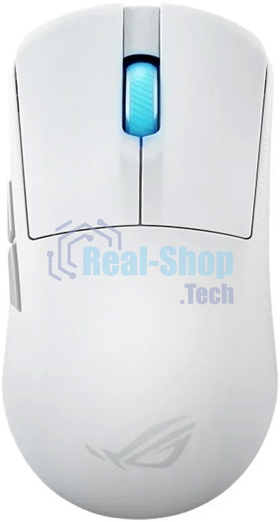 Мышь беспроводная ASUS ROG Harpe Ace Mini белый, 42000 dpi, радиоканал, Bluetooth, USB, кнопки - 5