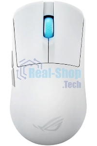Мышь беспроводная ASUS ROG Harpe Ace Mini белый, 42000 dpi, радиоканал, Bluetooth, USB, кнопки - 5