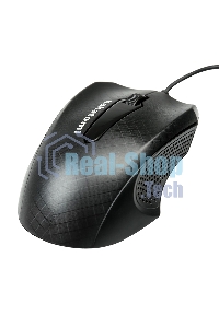 Мышь проводная Nakatomi MON-07U черный, 800 dpi, USB, кнопки - 3