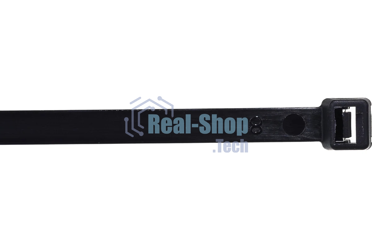 Нейлоновые стяжки Fortisflex КСС 8х300 черный 100 штук