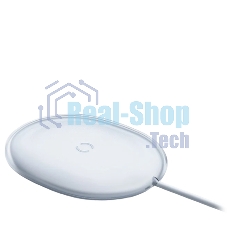 Беспроводное зарядное устройство Baseus WXGD-02 Jelly wireless charger 15W белый