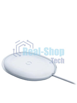 Беспроводное зарядное устройство Baseus WXGD-02 Jelly wireless charger 15W белый