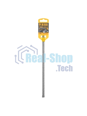 Бур по бетону Denzel цельная крестовая пластина, 10x265 мм, SDS PLUS