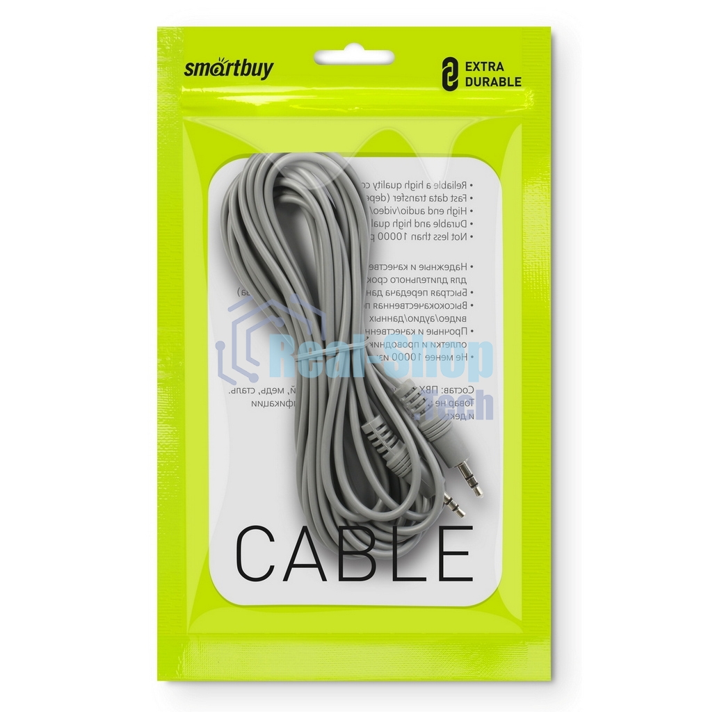 Кабель соединительный Smartbuy 3.5 Jack(M) - 3.5 Jack(M), 3,0 м, (KA-333-250)/50