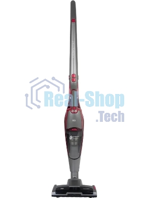 Пылесос вертикальный BQ VCA0401H серый/красный, питание от аккумулятора, 40 Вт, уборка сухая, пылесборник 0.6 л, работа от АКБ max 45 мин