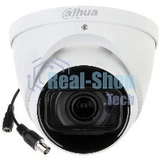 Камера видеонаблюдения Dahua DH-HAC-HDW1200TP-Z аналоговая, 2.1 Мп, 2.7-12 мм, белая