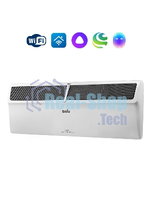 Комплект Ballu Plinth Transformer BEC/PL-500-4E с блоком управления, белый, 500 Вт, 8 м2, дисплей, термостат