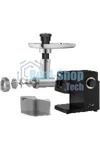 Мясорубка электрическая Rondell RDE-1453, 2000Вт, черный