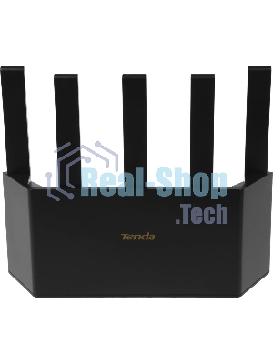 Двухдиапазонный Wi-Fi 6 роутер Tenda TX2L Pro AX1500, до 300 Мбит/с на 2,4 ГГц + до 1201 Мбит/с на 5 ГГц, LAN 3x1Gbит/с