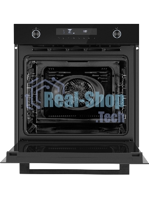 Духовой шкаф электрический Weissgauff EOM 741 PDB Black Edition черный