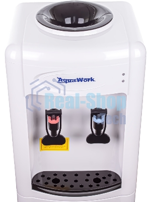 Кулер для воды Aqua Work 0.7LWR, верхняя загрузка, без нагрева, без охлаждения, белый
