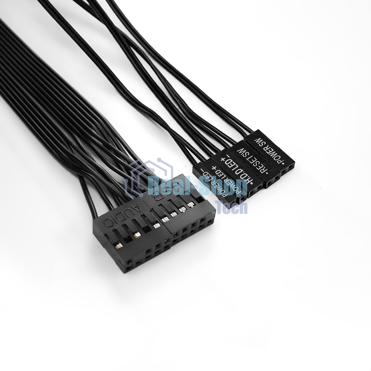 Компьютерный корпус Miditower ExeGate UN-605B Black, ATX, (UN500, 120мм), 2*USB, Audio, замок блокировки кнопки питания