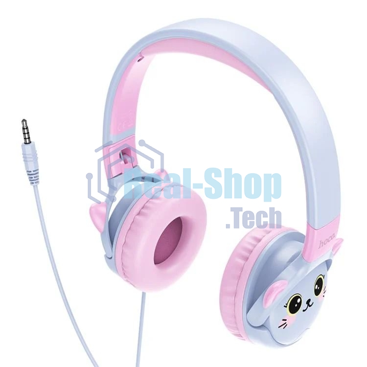 Наушники детские HOCO (6942007638593) W61 Blue