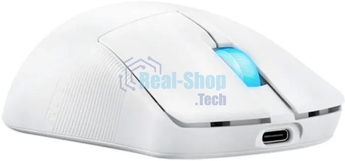 Мышь беспроводная ASUS ROG Harpe Ace Mini белый, 42000 dpi, радиоканал, Bluetooth, USB, кнопки - 5