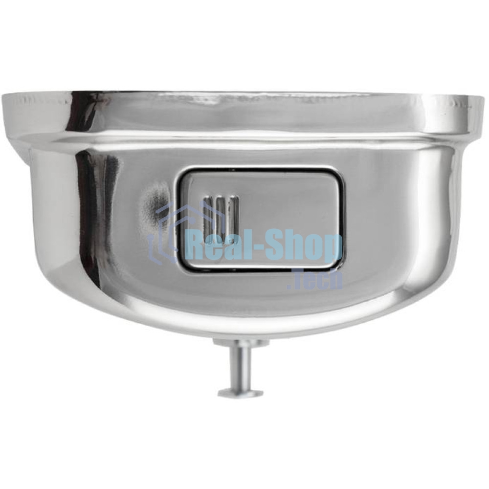 Дозатор жидкого мыла настенный, металический с глазком, из нержавеющей стали 1000 мл BRIMIX 615